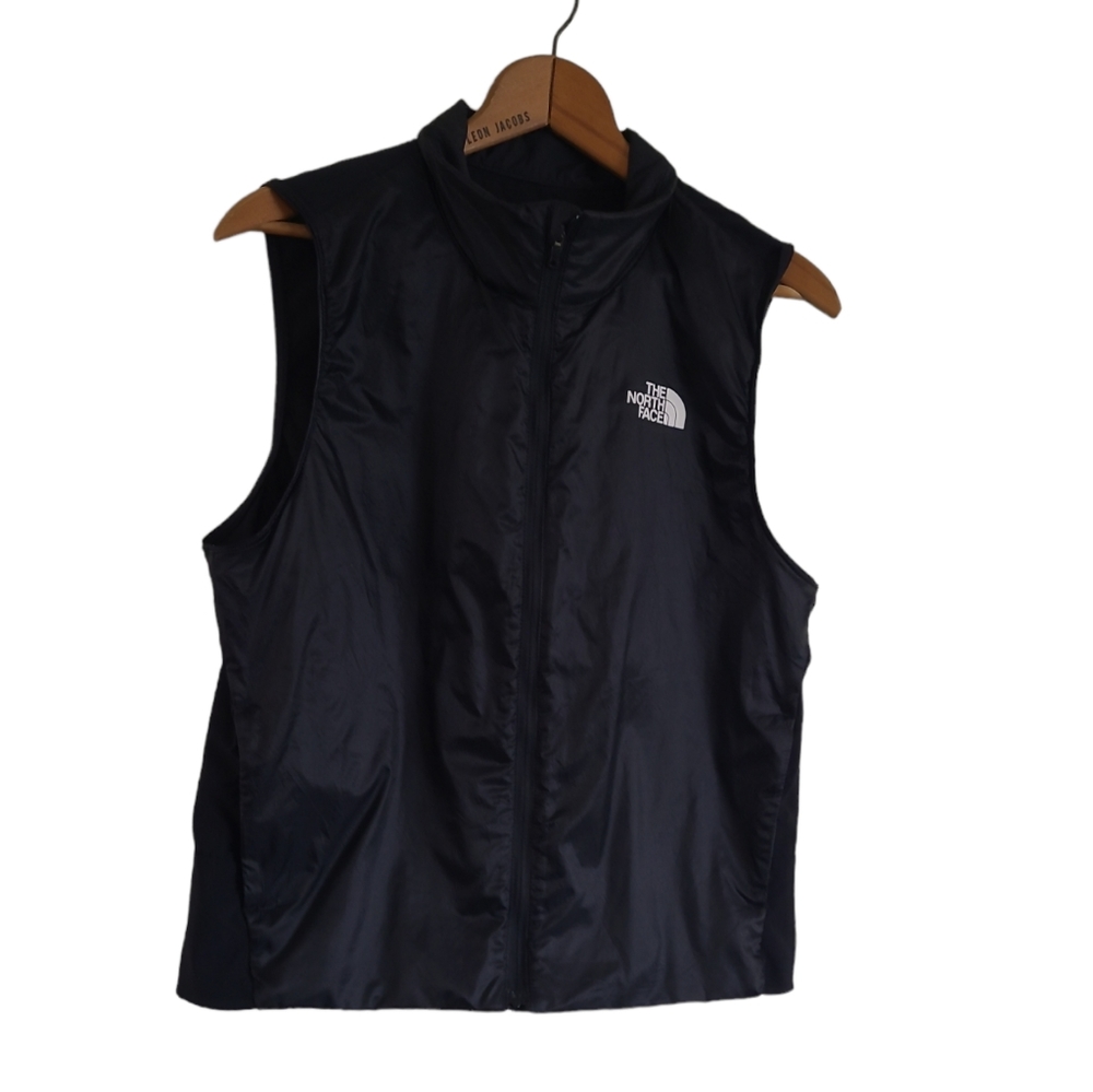 North face vest women's black size large